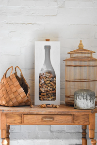 Porta Tappi di Vino in Legno Junji con Incisione o Design, Decorazione <span class=keywords><strong>da</strong></span> <span class=keywords><strong>Parete</strong></span> per Cucina e Bar, Scatola Personalizzata per Conservazione Tappi - Product Image 4