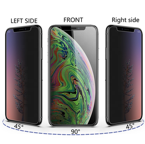 Magic ความเป็นส่วนตัว 9H โทรศัพท์สำหรับ <span class=keywords><strong>IPhone</strong></span> Anti Spy กระจกนิรภัยสำหรับ Samsung - Product Image 5