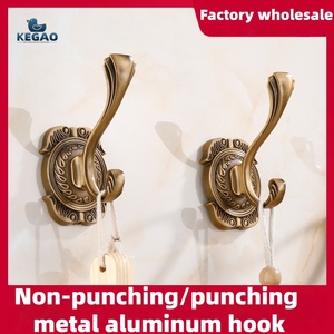 ตะขอแขวนผนังโลหะแบบไม่ต้องเจาะ KEGAO สำหรับห้องครัว ห้องน้ำ ประตูหลังบ้าน ทางเข้าบ้าน <span class=keywords><strong>ตู้</strong></span>เสื้อผ้า ตะขอเดี่ยว - Product Image 4