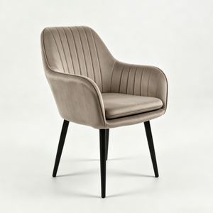 <span class=keywords><strong>Chaise</strong></span> de salle à manger en tissu de style classique avec structure en métal, couleurs personnalisées, <span class=keywords><strong>chaise</strong></span> rembourrée en velours pour usage domestique et commercial - Product Image 1