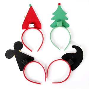 Cappello Natalizio Fascia per Capelli Albero di Natale Babbo Natale Corna di Renna Accessori per Capelli Decorazioni per Feste di Natale e <span class=keywords><strong>Capodanno</strong></span> Travestimenti - Product Image 2