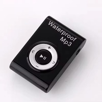 Lecteur MP3 sportif durable et étanche IPX8, avec stockage intégré de 4 Go ou 8 Go, radio FM portable, adapté aux sports de plein air