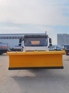 เครื่องกวาดหิมะไฟฟ้า ความเร็ว 0-60 กม./ชม. ใน 15 วินาที ใบมีด 8 ฟุต เครื่องไถหิมะ - Product Image 2