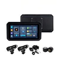 6 İnç Android 14 Motosiklet Navigasyon Cihazı, 4G SIM, 4G+64G, Çift Kamera, DVR Döngü Kaydı, IP67 Su Geçirmez, Motorlu Araçlar İçin CarPlay
