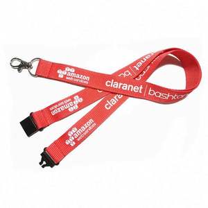 Promotional Gift Customized ID Card Holder Neck Phone Keychain Lanyards with logo Custom Polyester Lanyard - Product Image 3