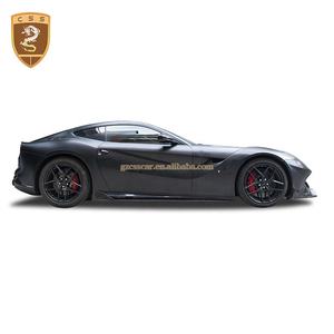 Kits de carrocería estilo DMC para Ferarri <span class=keywords><strong>F12</strong></span> faldón lateral de labio delantero de carbono forjado con difusor trasero RZ - Product Image 3