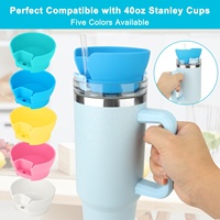 2024 personnalisé moderne 40oz gobelet accessoires nouveau Silicone Snack bol plateau anneau pour Camping