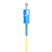 1m (3ft) Fiber Patch Cable 1 Fiber SC UPC Simplex to SC UPC Simplex Single Mode (OS2) Riser (OFNR) 2.0mm Tight-Buffered Yellow