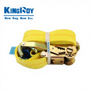 Sangle de chargement Kingroy 4,5T à double crochet en polyester, tendeur TD50M1-J-30 pour le chargement de camions, sangles de fixation, modernisation/amélioration - Product Image 1