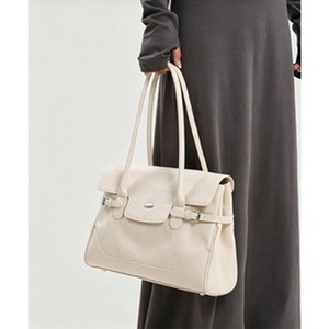 Sac fourre-tout en cuir de vache véritable pour femme, grande capacité, sac à bandoulière pour trajets quotidiens, sac à main minimaliste haut de gamme pour le travail - Product Image 1