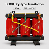 Transformateur de distribution de type sec extérieur SCB10 400 kVA 10 kV avec boîtier en acier inoxydable pour la distribution d'énergie électrique