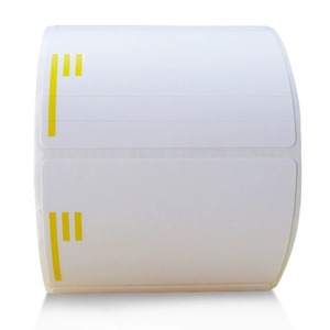Etiqueta Indicadora de Esterilización, Papel Térmico Autoadhesivo Rectangular de 0.025mm Transparente para Trazabilidad en Esterilización por Vapor - Product Image 2