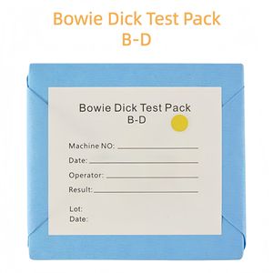 ชุดทดสอบความดันสุญญากาศแบบใช้แล้วทิ้ง Bowie Dick Test Pack B-D  พร้อมซองฆ่าเชื้อสีน้ำเงิน - Product Image 5