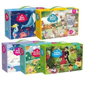 Giá rẻ trẻ em của trẻ em trò chơi tùy biến động vật thế giới 100 35 Kid Câu Đố ghép hình đồ chơi bán buôn - Product Image 6