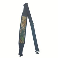 Sangle d'épaule tactique en néoprène pour la chasse en extérieur, à deux points, détachable, avec sangle pivotante et rembourrage large – Équipement essentiel