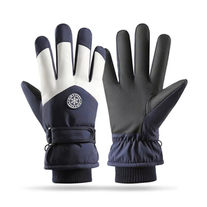 Ski d'hiver réglable pour couples, épaissi, thermique, avec écran tactile antidérapant, imperméable, résistant au froid, pour la randonnée - Product Image 1