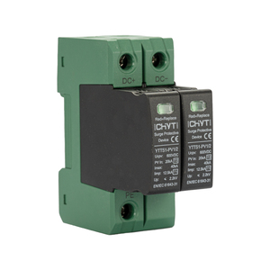 Chyt T1 + T2 loại DC năng lượng mặt trời SPD Surge bảo vệ Bảo vệ thiết bị bảo vệ PV hệ thống điện với 600V 1000V 2P 3P 20ka 40kA 12.5ka - Product Image 5