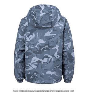 Chaqueta Blusón de Camuflaje Vintage para Hombre, Nueva Temporada de Invierno, 100% Poliéster, Moderna, Elegante, Versátil, Lista para Actividades al Aire Libre, Informal - Product Image 5