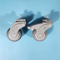 Roulettes d'hôpital de 4 pouces 100mm médicales pour la roulette de meubles