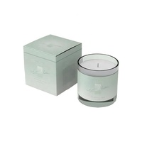 Boîtes de cadeaux de bougies parfumées de luxe personnalisées, boîtes pliantes avec gaufrage en feuille d'or, laminage mat, boîtes en papier pour bougies