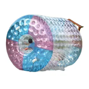Wholesale PVC inflatable water walking roller rolling zorb for water game