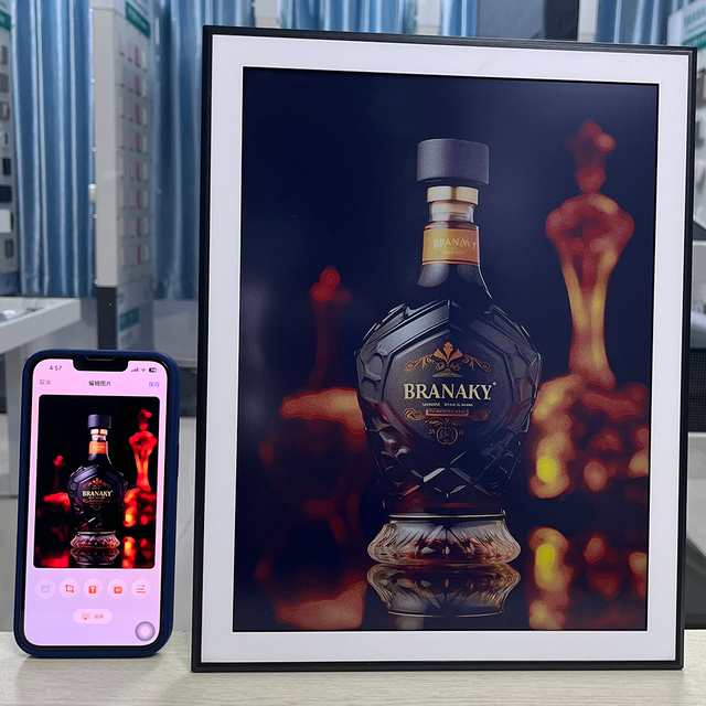 Portable 13.3 Inch e ink display Spectra 6 smart EPaper Digital Photo Frame Support Wi-Fi Enabled-Bulk Wholesale Desktop Model