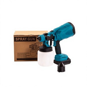 Pistolet pulvérisateur <span class=keywords><strong>sans</strong></span> <span class=keywords><strong>fil</strong></span> HVLP à batterie lithium 3000 PSI 800 ml, pulvérisateur de <span class=keywords><strong>peinture</strong></span> <span class=keywords><strong>sans</strong></span> <span class=keywords><strong>fil</strong></span> avec buse de 2,0 mm pour le travail du bois, revêtement OEM - Product Image 2