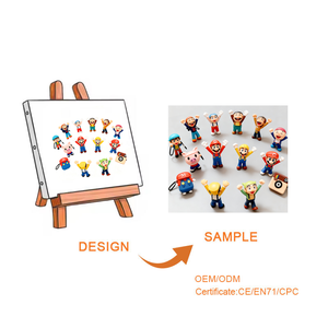 Muñecos de <span class=keywords><strong>Dibujos</strong></span> <span class=keywords><strong>Animados</strong></span> Personalizados, Figuras de Acción de <span class=keywords><strong>Mario</strong></span> <span class=keywords><strong>Bros</strong></span> en Resina PVC Ecológica, Figuras de Personajes de Videojuegos - Product Image 1