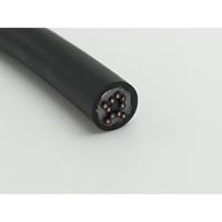 Produsen menyediakan 1-6,8,10 inti kabel Data enkoder berpelindung fleksibel kinerja tinggi untuk kabel Towline industri