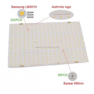 Q288 PCBA (Solo PCBA) Placa de Luz de <span class=keywords><strong>Cultivo</strong></span> Lm301h V3 con Rojo Profundo 3500K 660nm UV IR <span class=keywords><strong>SMD</strong></span> <span class=keywords><strong>LED</strong></span> -20 - 50 Ce Rohs Panel <span class=keywords><strong>LED</strong></span> - Product Image 2