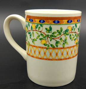 Assiette à dîner Jbs Classic Vintage en porcelaine émaillée à motif citron, 8 pouces, design britannique, pour la maison et la restauration - Product Image 6