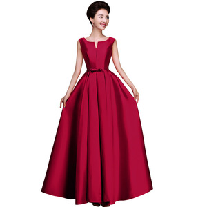 Robe <span class=keywords><strong>de</strong></span> soirée longue en satin pour femme, robe <span class=keywords><strong>de</strong></span> scène, robe <span class=keywords><strong>de</strong></span> mère <span class=keywords><strong>de</strong></span> <span class=keywords><strong>la</strong></span> mariée, robe <span class=keywords><strong>de</strong></span> soirée longue violette, vente chaude - Product Image 5