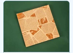 Papel de Hornear de Grado Alimenticio con Logotipo Personalizado, Papel Encerado para Envolver Alimentos, Papel para Envolver Pan, Hamburguesas y Sándwiches, en Color Marrón y Blanco - Product Image 5