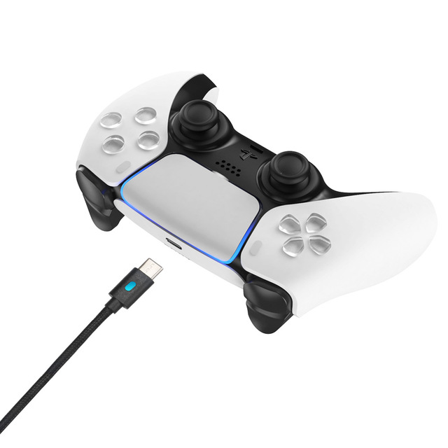 Ancreu New Type-C USB 3M Braided Charging Cable With Indicator Light TY-0803 for PS5 /XB/ NS Switch Accessories Controller