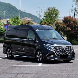 طقم هيكل مقاوم للاهتراء عالي الجودة تنورة جانبية للسيارة لمرسيدس بنز فئة V vit W447 ملحقات السيارات الخارجية شريط مشرق - Product Image 1