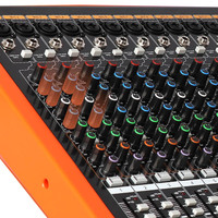 Console de mixage audio professionnelle à 16 canaux Nouvelle console de mixage numérique DSP avec mixeur numérique à 16 canaux