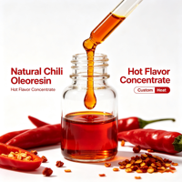 Résine de Capsaïcine Pure 150k-1.5M SHU, Extrait de Piment Personnalisable, Fourniture d'Usine pour l'Exportation