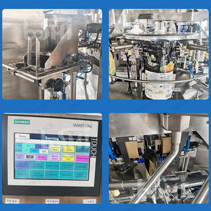 Machine d'emballage de sachets préformés pour bicarbonate de soude, ucralose, poudre de dextrose, machine de remplissage, machine d'emballage de sachets à fermeture éclair - Product Image 5