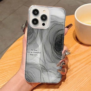 Moda <span class=keywords><strong>gris</strong></span> Rosa onda impresión a prueba de golpes espacio TPU funda de teléfono móvil para <span class=keywords><strong>Iphone</strong></span> 8 X Xr <span class=keywords><strong>Xs</strong></span> 11 12 13 14 15 16 17 Pro Max - Product Image 3