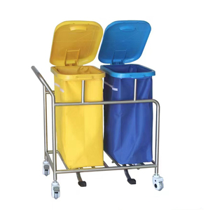 Chariot à déchets médicaux en acier inoxydable - Product Image 5