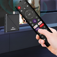 TV98 ATV MAX IPTV STB Set-Top Box WIFI de Doble Banda 8K Android 12 Reproductor de Streaming OTT Integrado
