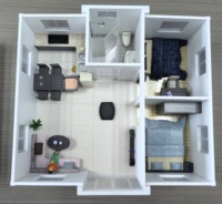 Casa Plegable de Doble Ala Prefabricada de Buena Calidad, Expandible, con Panel Sándwich de Acero, Tamaño Personalizable de 20 pies