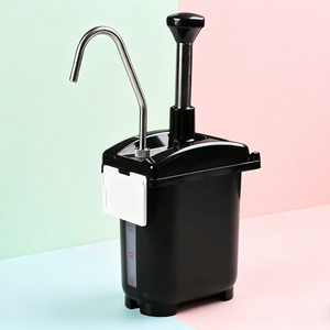 Fournitures pour restaurants de restauration rapide : Distributeur de sauce tomate et sauce chili en plastique pour hamburgers - Product Image 4