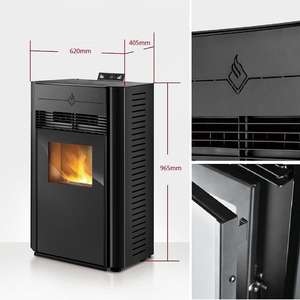 Простая в эксплуатации мини-горелка для гранул, быстрый нагрев, прочный нагреватель, пеллетная плита для дома - Product Image 2