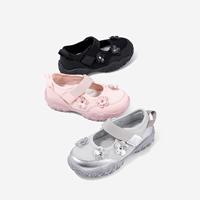 Chaussures plates décontractées Mary Jane Ariaca à prix d'usine, avec boucle auto-agrippante, maille respirante, semelle extérieure en caoutchouc légère, pour filles, printemps-été