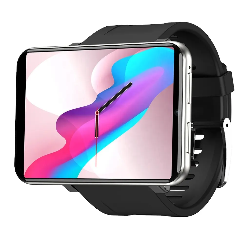 Large Screen Hot Selling DM100 Phone Watch Smart Fitness Watch 4G Android WiFi GPS Health Wrist Band Heart Rate Monitor