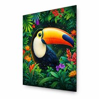 Impression d'art acrylique 3D personnalisée de qualité supérieure, affiche en verre, cadeau moderne, photo, image, décoration murale personnalisée en acrylique pour la maison