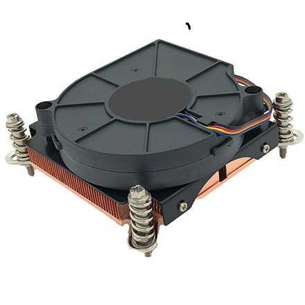 lga115x 1155 1156 1151 85w最佳无源铜刮片中央处理器冷却器散热器