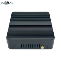 Mini PC industriel sans ventilateur, processeur Intel J6426 Quad Core, prise en charge DDR4 32 Go, SSD/HDD, Win11, Linux OS, mini PC neuf