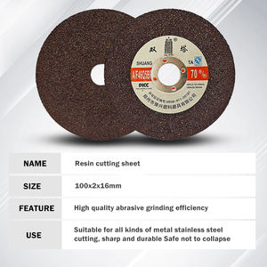 قرص قطع وطحن شوانغتا 100×2×16 ملم لقطع المعادن والفولاذ المقاوم للصدأ/الحديد - Product Image 3